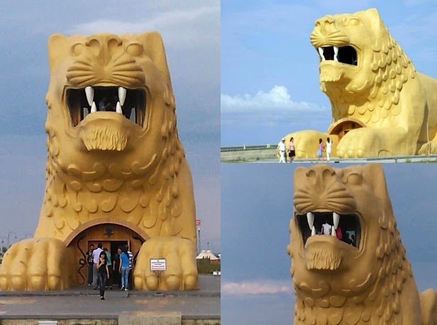 Dev Anadolu aslan heykelleri