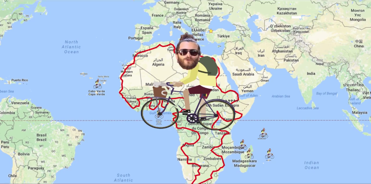 Hasan Söylemez, 3 Yıl Boyunca Bisikletiyle Afrikayı Gezecek