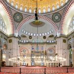 Süleymaniye Camii iç görünümü