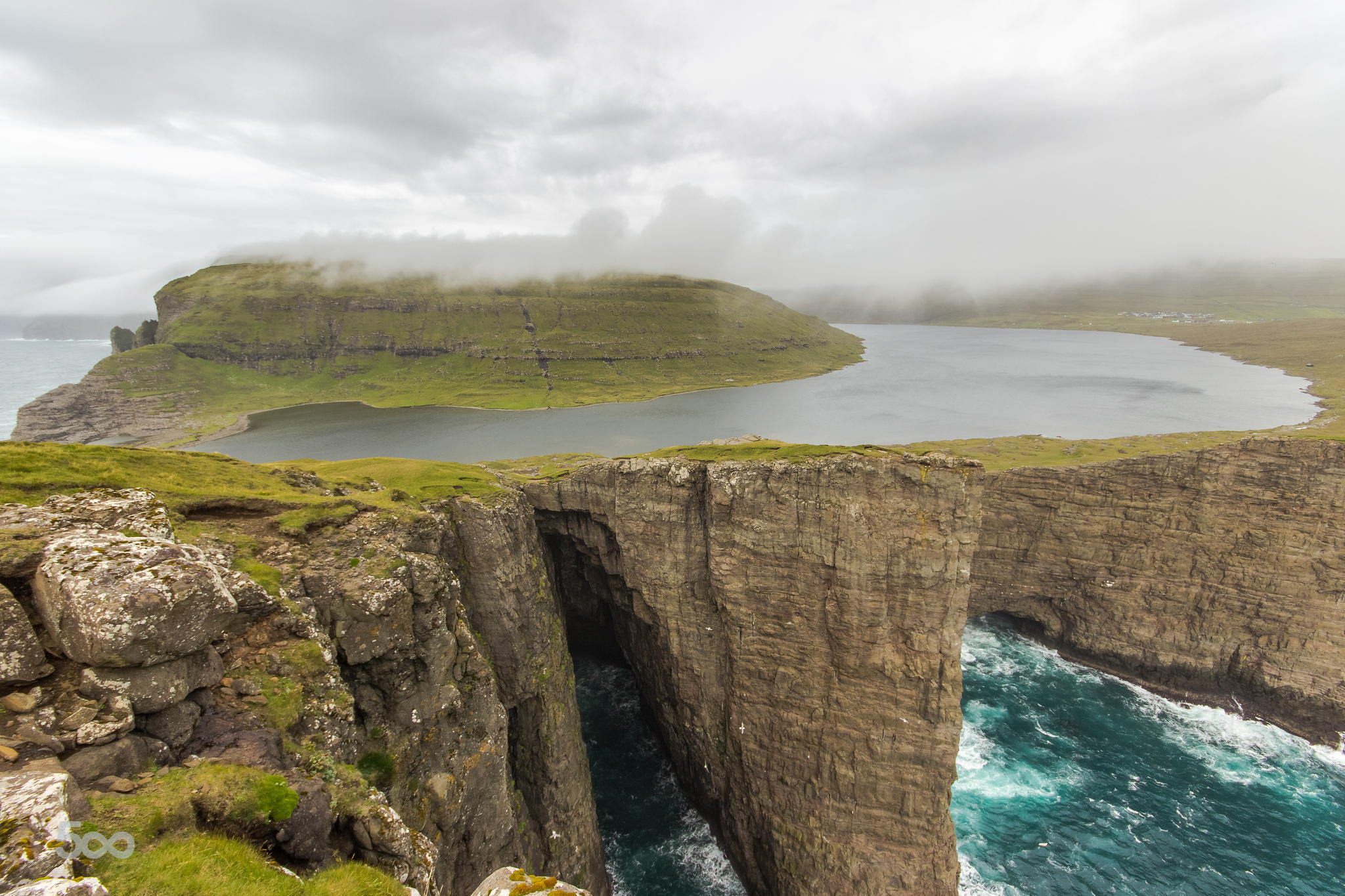 Sorvagsvatn Gölü - Faroe Adaları