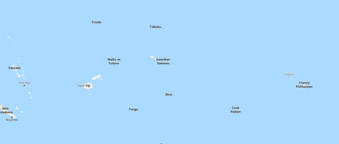 Cook Adaları Nerededir