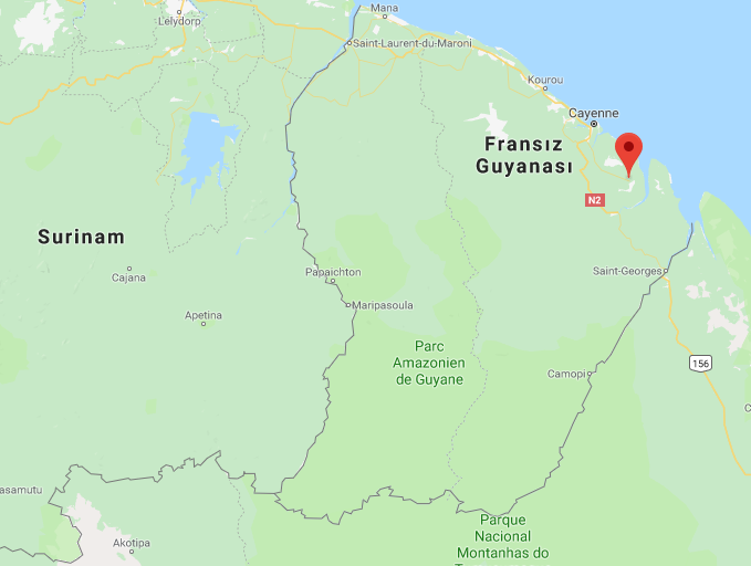 Fransız Guyanası Nerede, Nasıl Gidilir