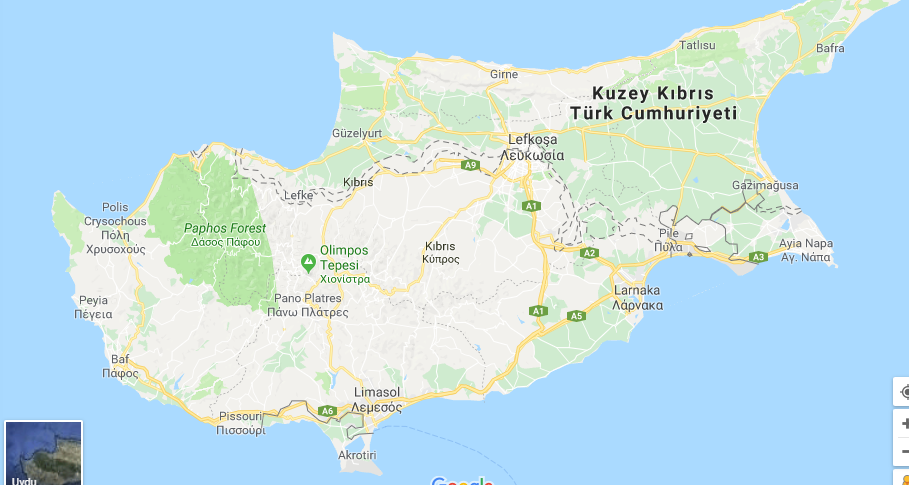 Güney Kıbrıs Nerede, Nasıl Gidilir?