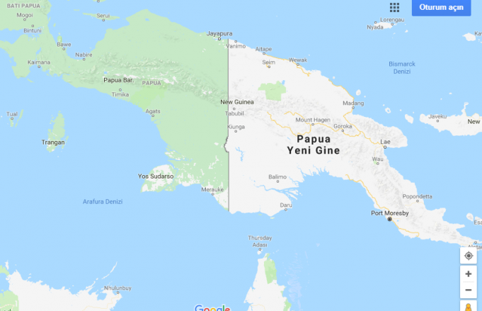 Papua Yeni Gine'nin Başkenti, Şehirleri ve Bölgeleri