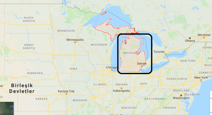 Michigan Nerede, Hangi Ülkede?