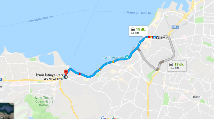 İzmir İstinye Park AVM Nerede ve Nasıl Gidilir?