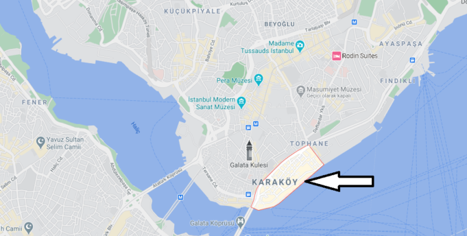 Karaköy Nerede, Nereye Bağlı, Nasıl Gidilir