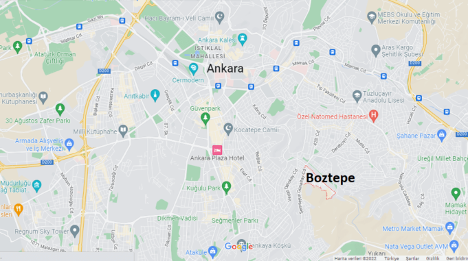 Boztepe (Çankaya) Nerede, Nasıl Gidilir, Nereye Bağlı