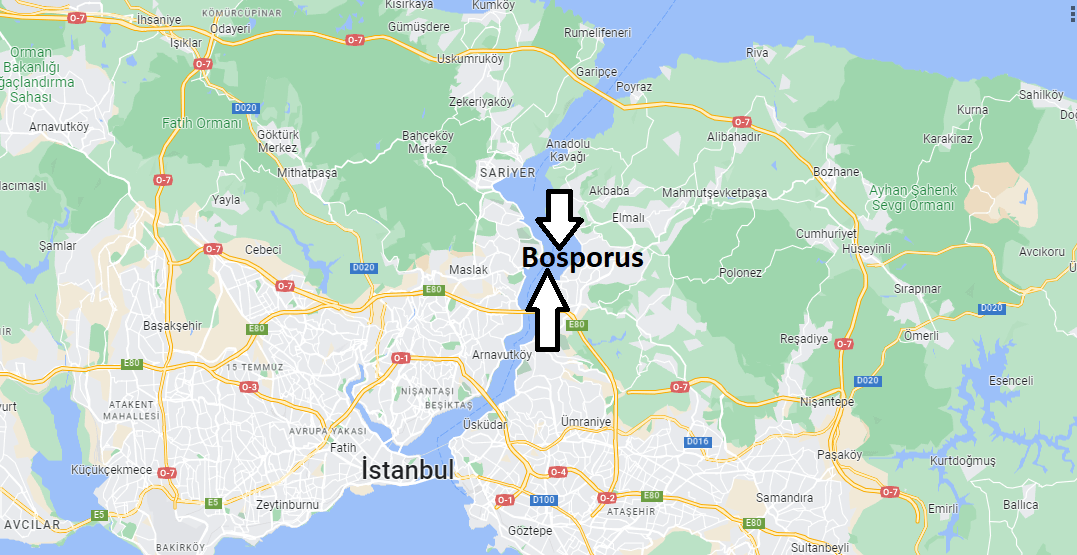 Bosporus (İstanbul Boğazı) Neresi, Anlamı