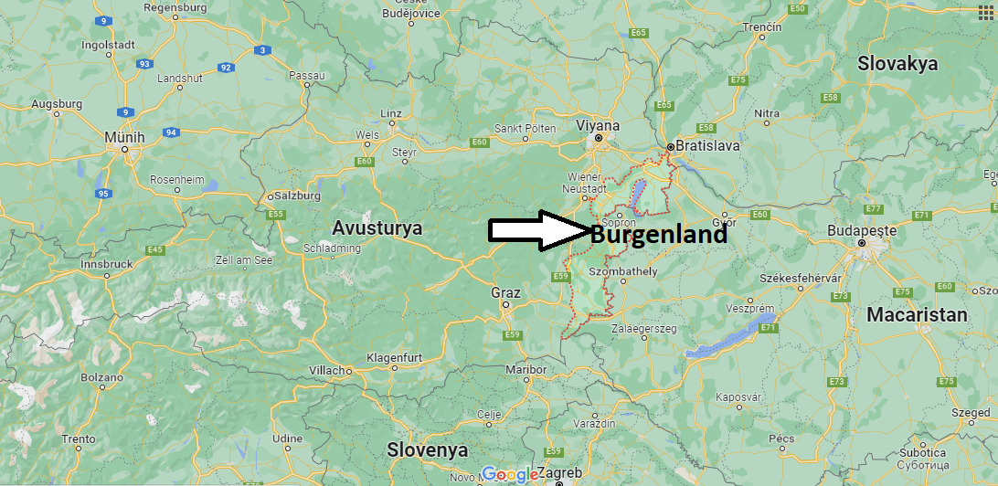 Burgenland Nerede, Hakkında Bilgi