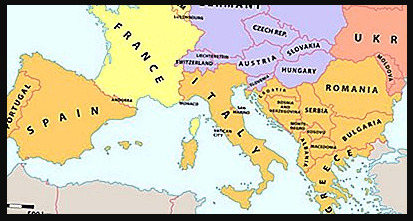 Güney Avrupa'da Hangi Ülkeler Var?