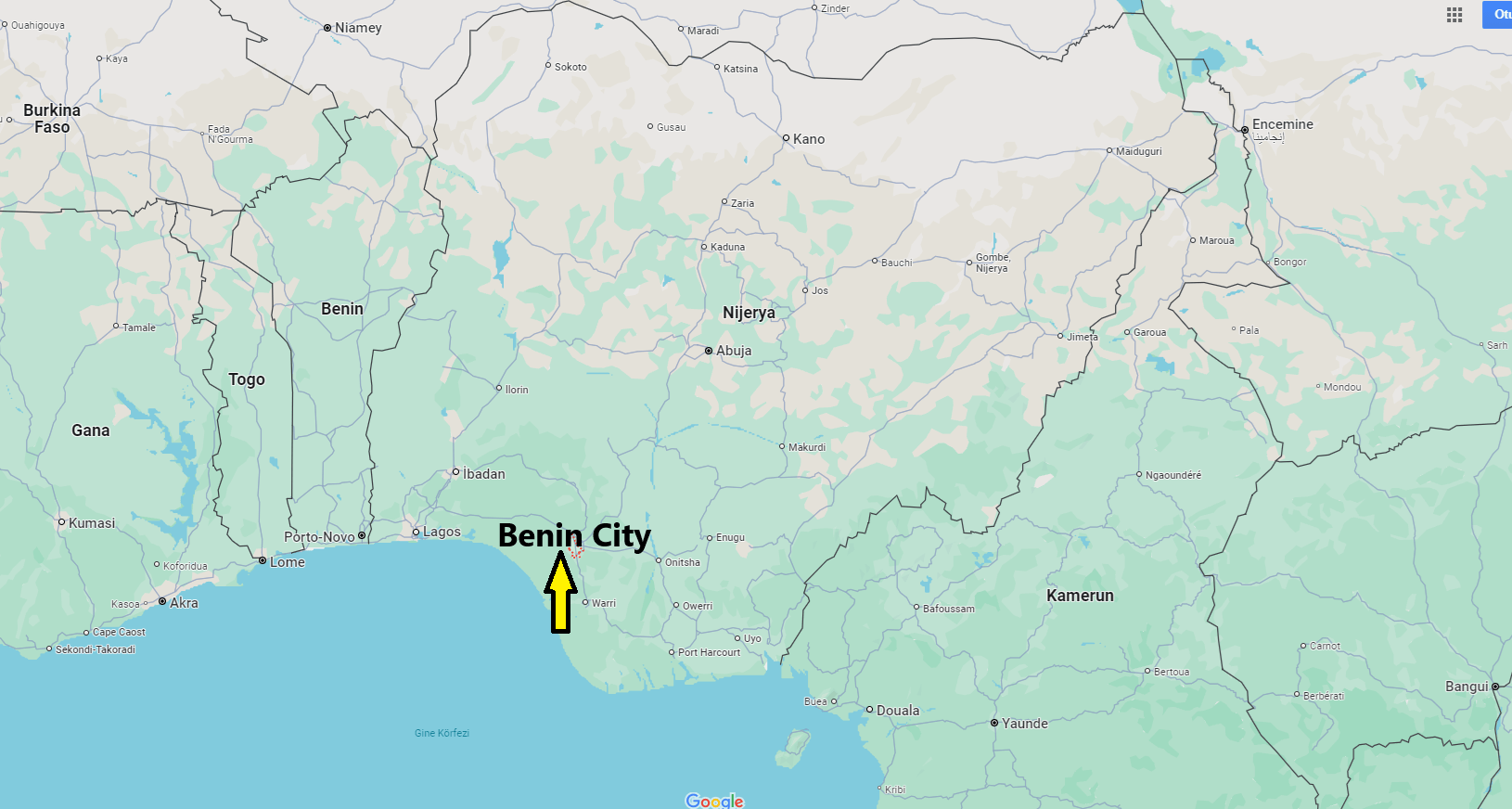 Benin City Nerede, Hangi Ülkede?