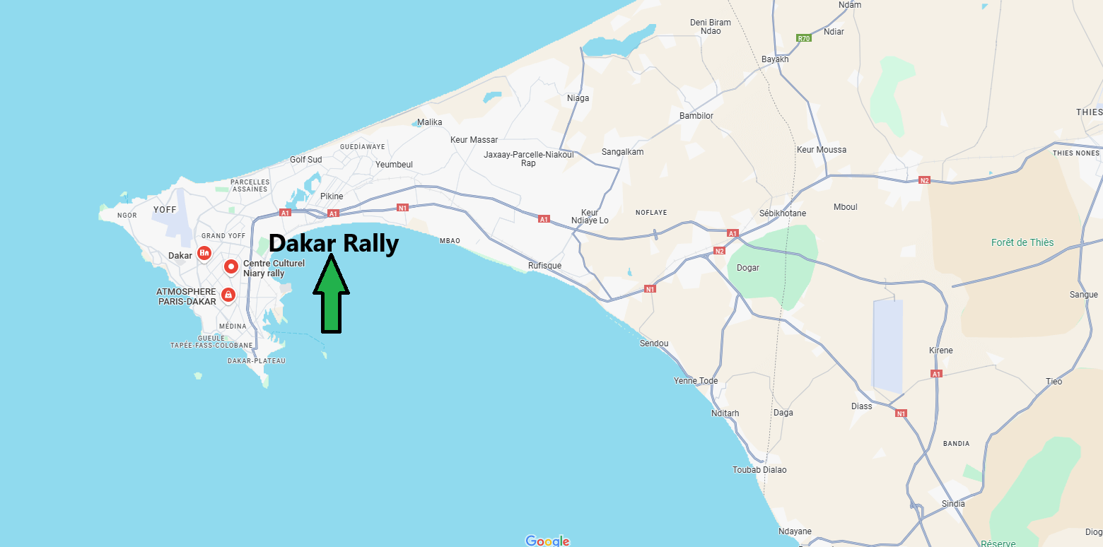 Dakar Rally kaç km?