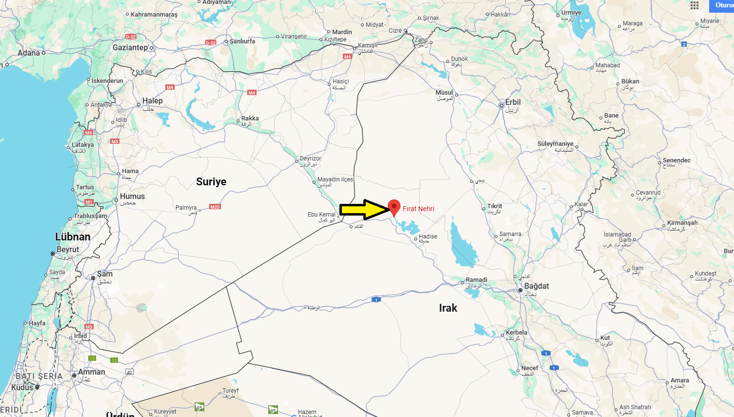 Fırat Nehri Nerede Geçiyor?