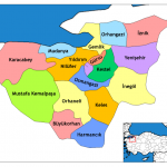 Yenişehir Bursa Haritası