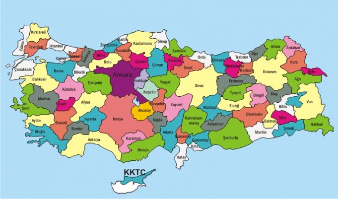 Türkiye Başkenti, Şehirleri ve Bölgeleri