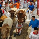 8. Pamplona Bull Run
