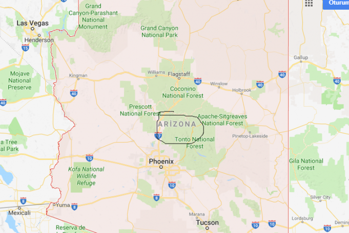 Arizona Nerede, Hangi Ülkede?