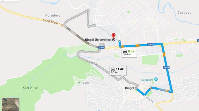 Bingöl Üniversitesi Nerede, Nasıl Gidilir?