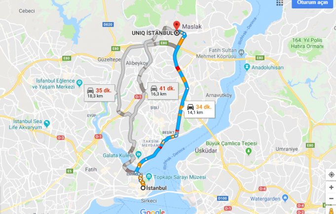 Uniq İstanbul Eğlence ve Gösteri Merkezi Nerede, Nasıl Gidilir?