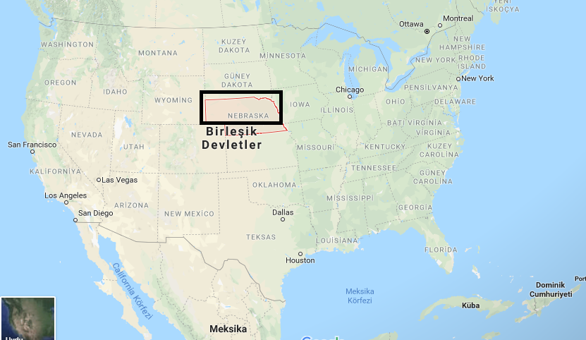 Nebraska Nerede, Hangi Ülkede?