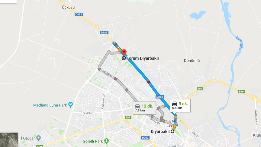 Forum Diyarbakır Avm Nerede, Nasıl Gidilir?