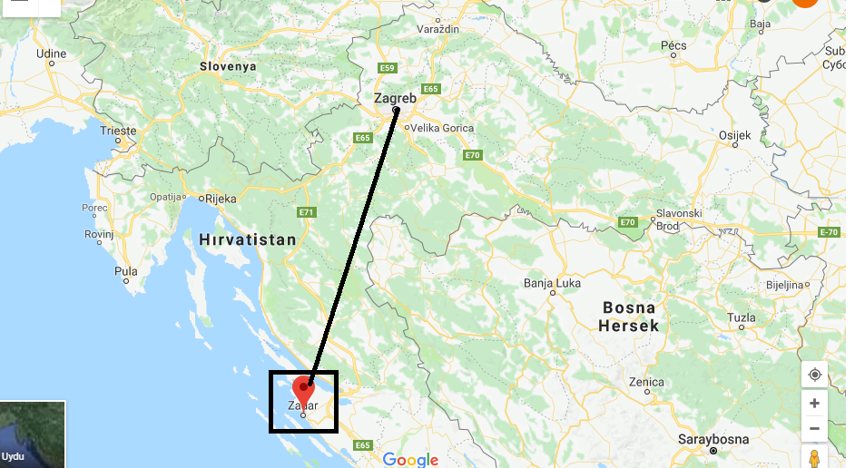Zadar Nerede, Hangi Ülkede?