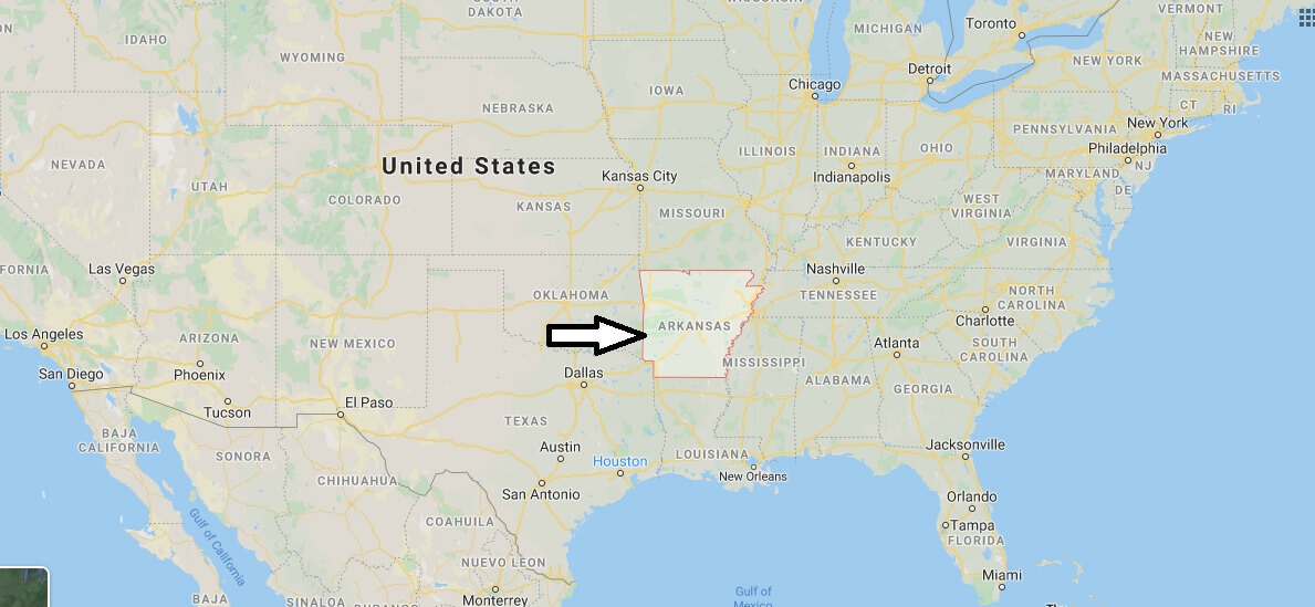 Arkansas Nerede, Hangi Ülkede?