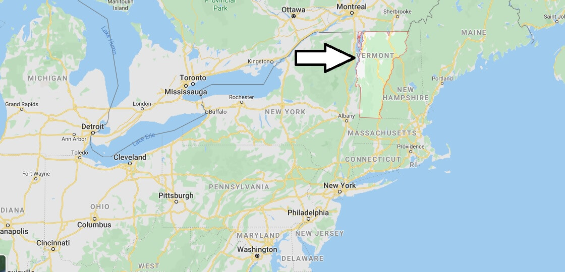 Vermont Nerede, Hangi Eyalette, Ülkede?