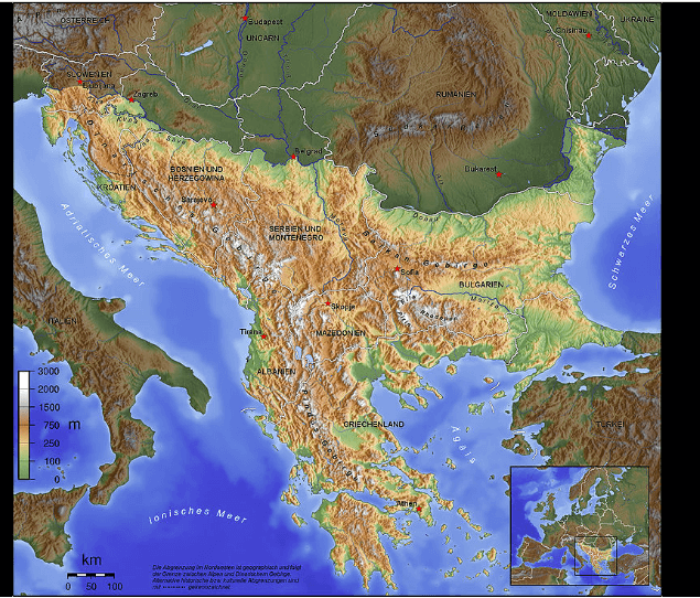 Balkanlar Neresi, Hangi Ülke/Kıta/Bölge