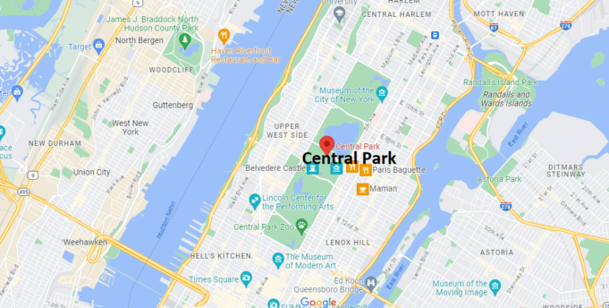 Central Park Nerede, Hakkında Bilgi