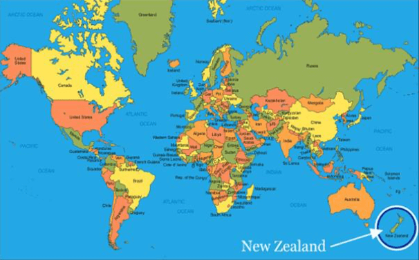 Yeni Zelanda Hangi Yarım Kürede