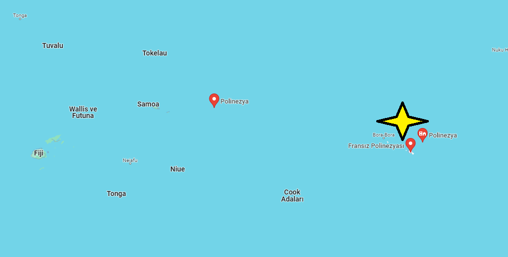 Polinezya hangi okyanusta